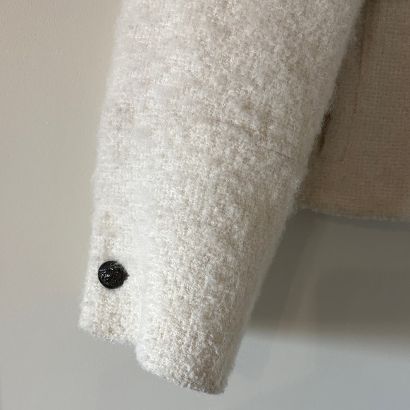 ME+EM Cream Boucle'Swing Jacket - Picture 9 of 12